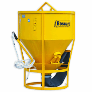 CUBETA CONICA CON DESCARGA CENTRAL DE 1000 LTS CAPACIDAD 2600 KG